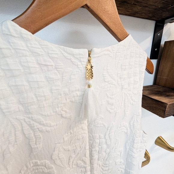 Lilly Pulitzer pineapple shift dress A1-1008 - Picture 4 of 5